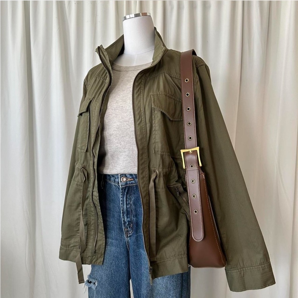 J. Crew Olive Green Utility Jacket